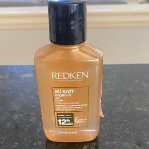 Redken All Soft Argan-6 Hair Oil - Gold and Black Cap
